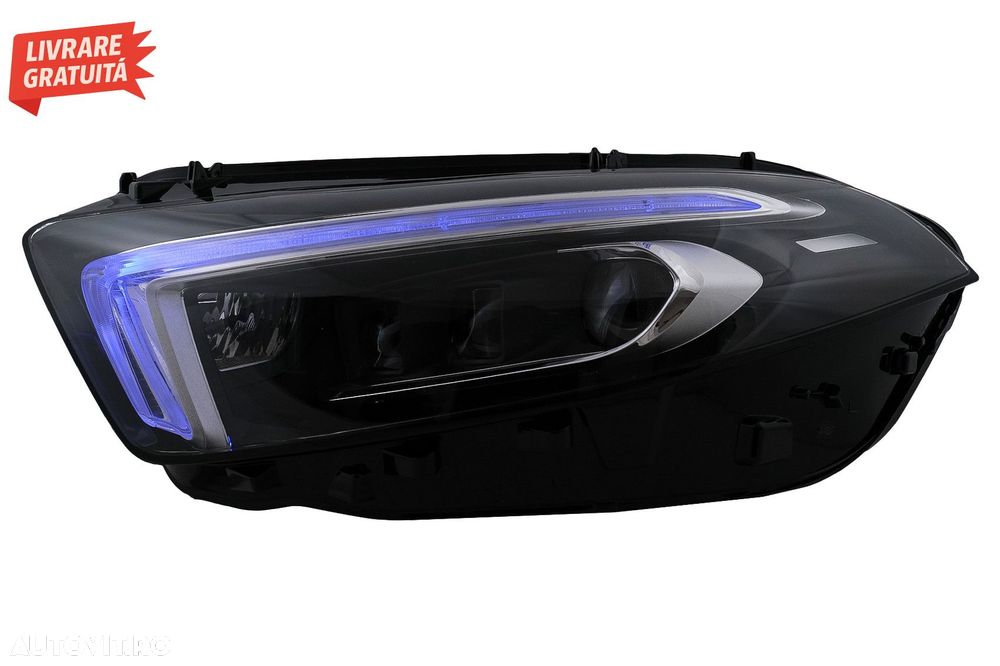 Faruri Full LED Mercedes A-Class W177 V177 (2018-2022) Conversie de la - 3