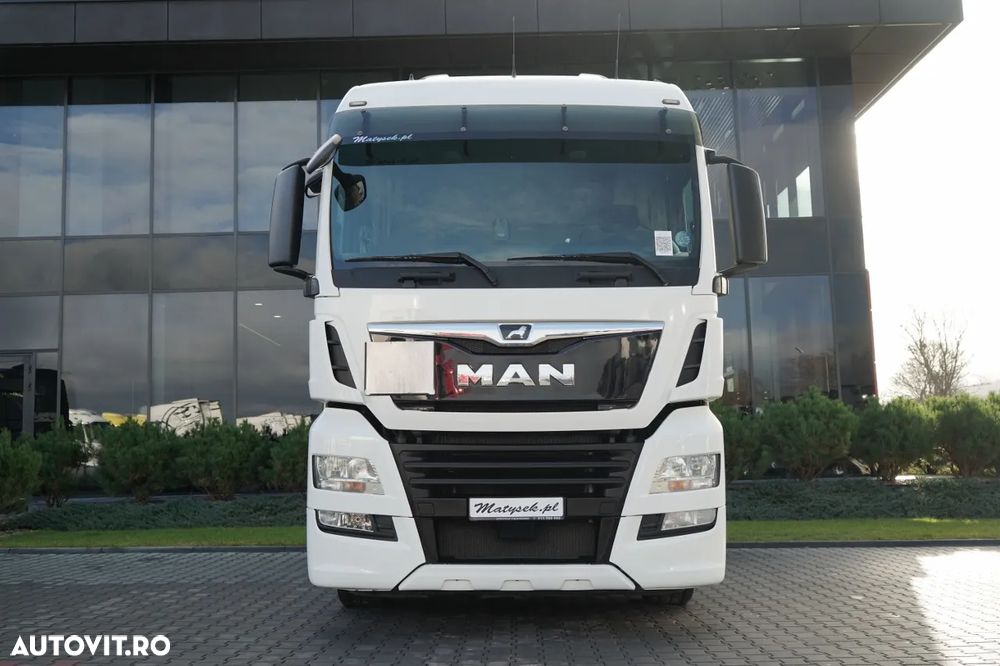 MAN TGX 18.460 / MEGA / PLATĂ JOSĂ / SCAUN REGLABIL / NAVIGAȚIE - 3