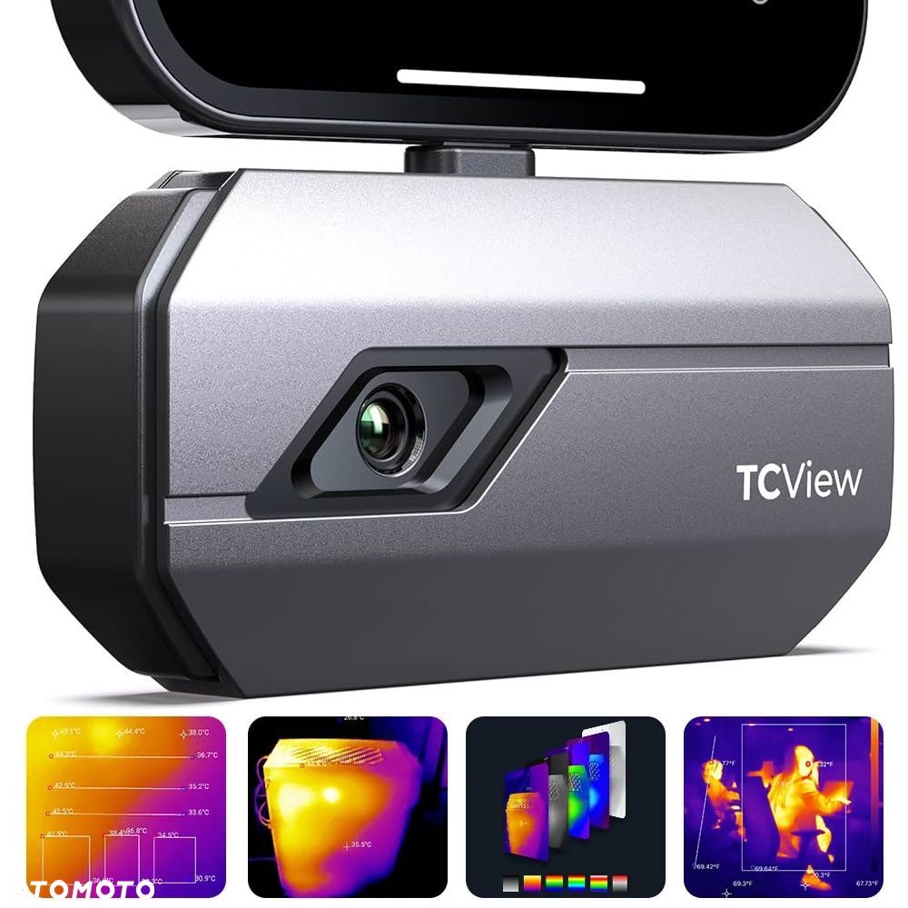 Kamera termowizyjna na podczerwień iOS iPHONE TOPDON TC002 Termowizja Pirometr - 1