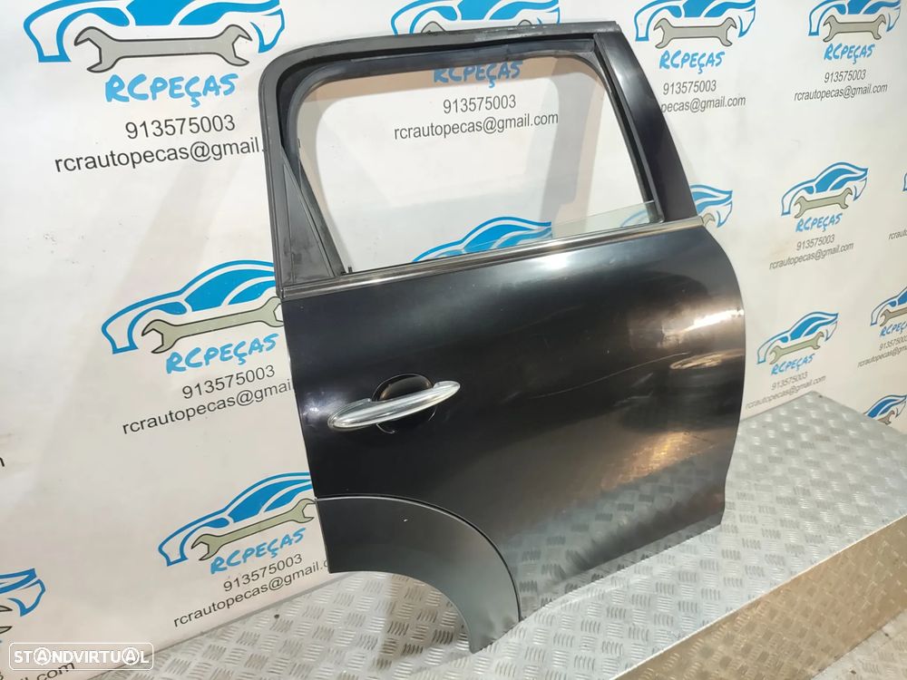 PORTA TRÁS TRASEIRA DIREITA MINI COOPER R60 COUNTRYMAN 41009805930 FECHO ELEVADOR MOTOR PUXADOR VIDRO - 2