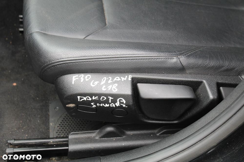 FOTEL LEWY PRZÓD PRZEDNI SKÓRA GRZANY BMW F30 F31 - 3