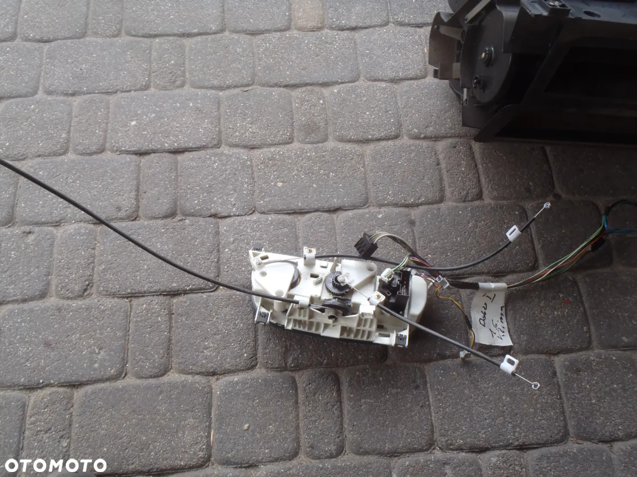 panel nawiewu pokrętło włacznik klimatyzacji linka cięgno wentylator rezystor fiat doblo - 8
