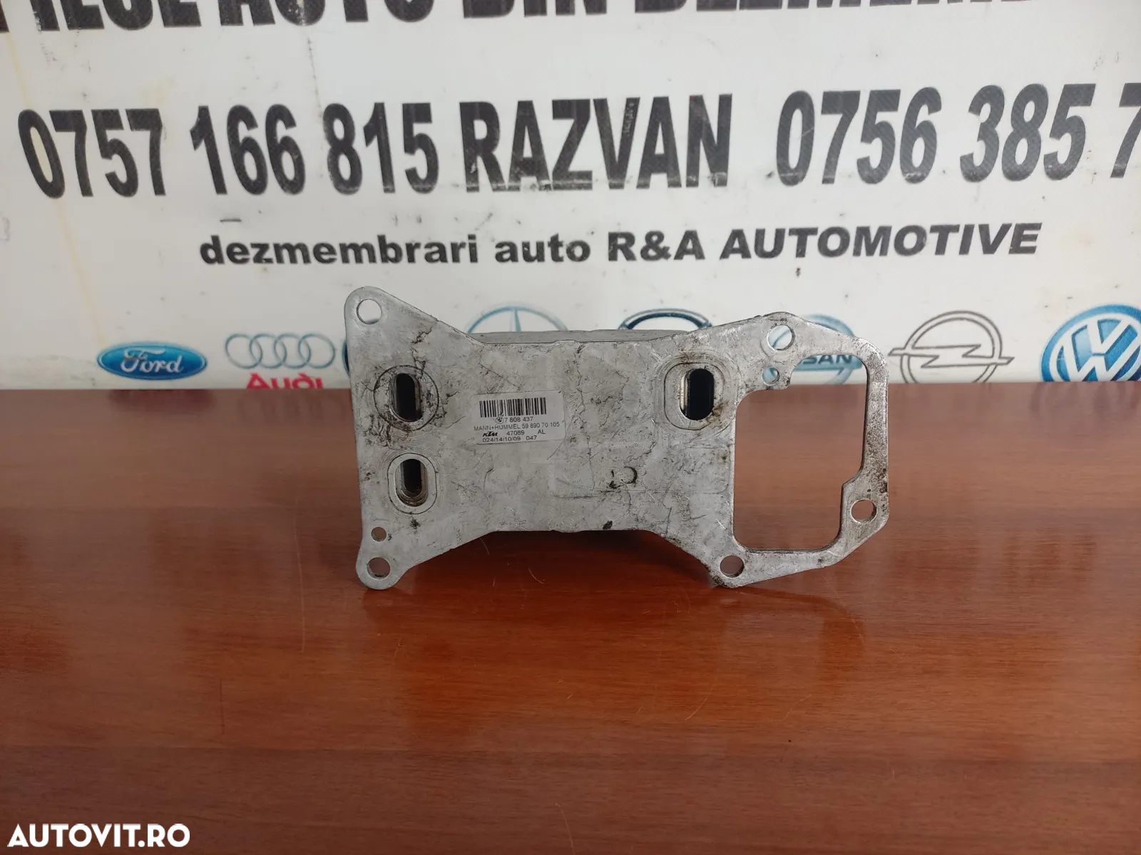 Racitor Ulei Termoflot Bmw 3.0 Diesel N57 Cod   - Dezmembrari Arad - 3