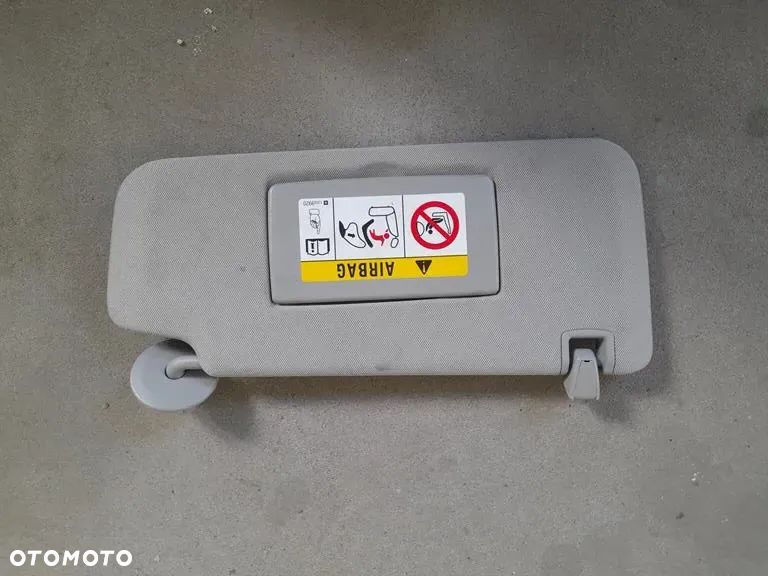 Osłona przeciwsłoneczna prawa Opel Mokka A, X - 1