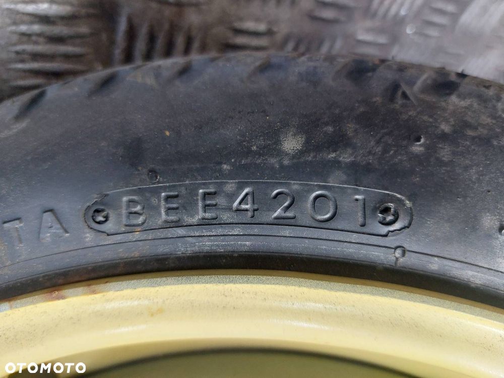 KOŁO DOJAZDOWE DOJAZDÓWKA 4x100 4Jx14 FI54,1 115/70R14 TOYOTA YARIS I - 4