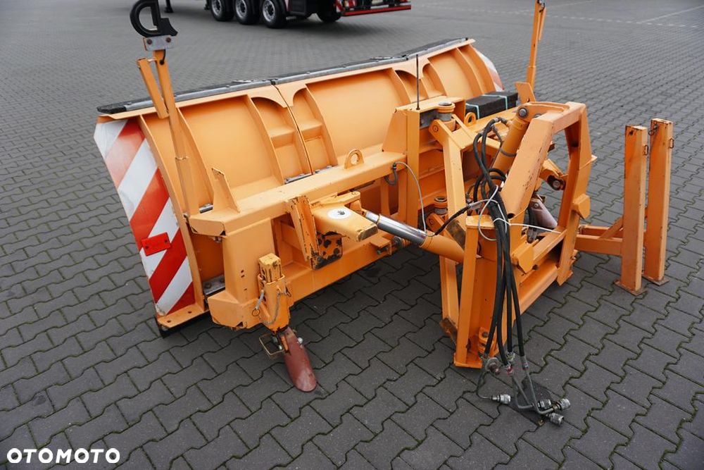 MAN PŁUG ŚNIEŻNY / DRUTZEL / DZIELONY - 9