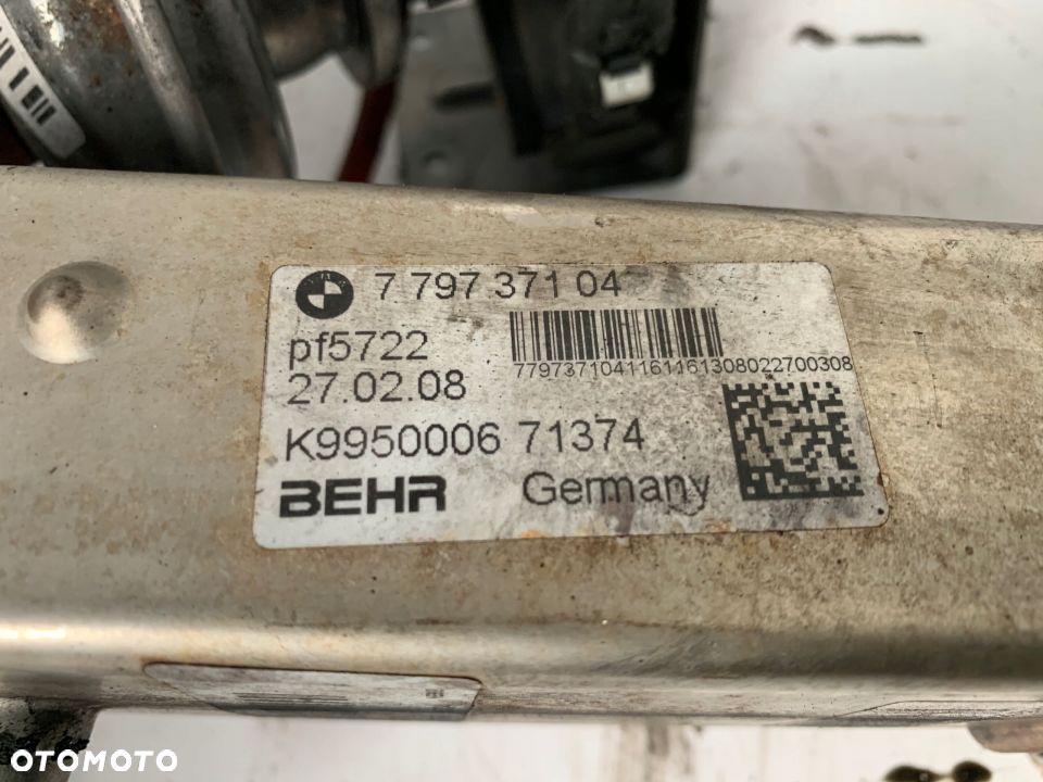CHŁODNICA SPALIN EGR KOMPLET BMW N47 7797371 - 4