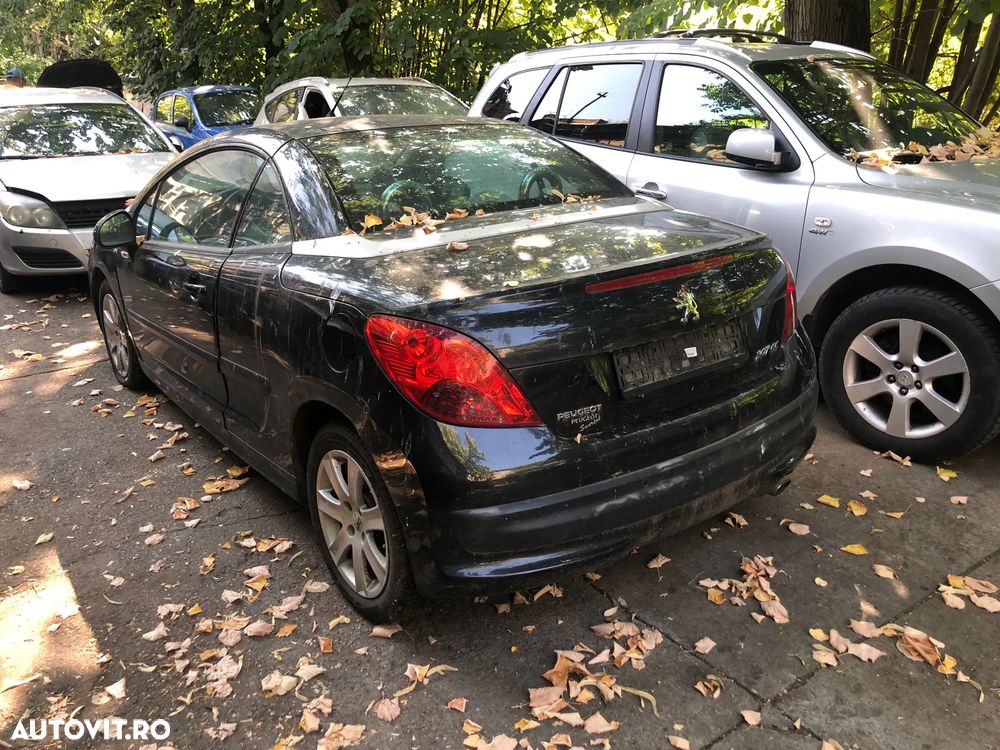 Dezmembrez Peugeot 207 CC cabrio negru benzina 2007 - 5