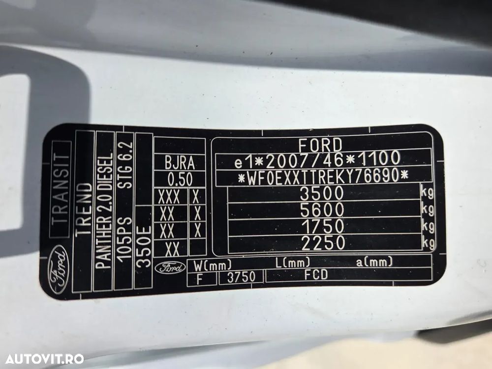 Ford New Transit L4H3 - 36
