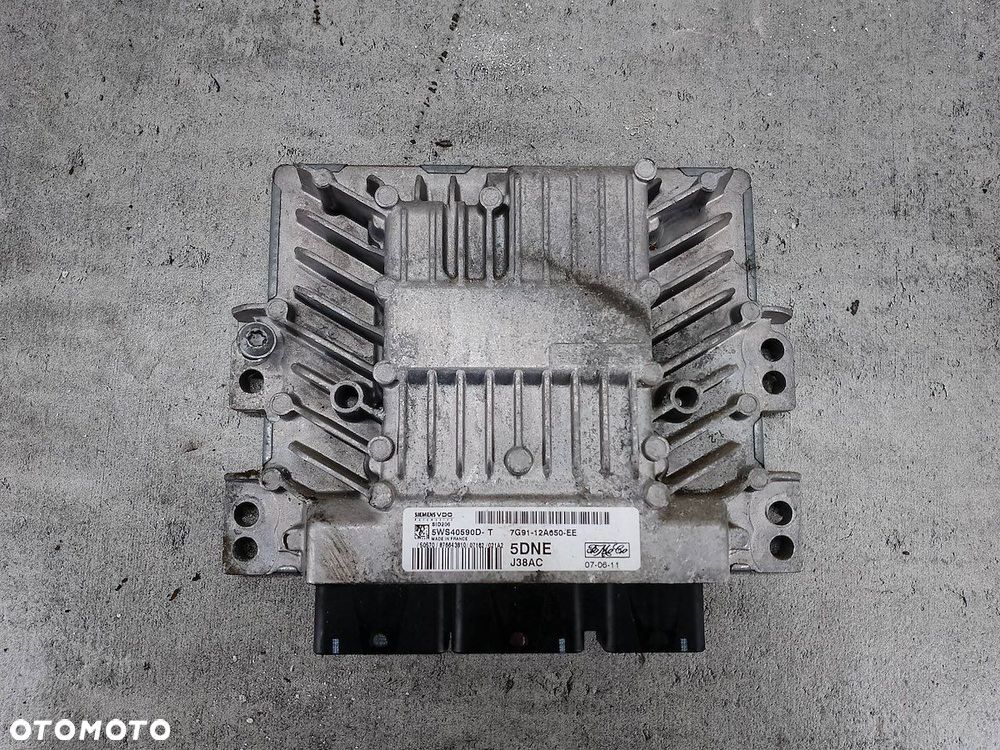 KOMPUTER, STEROWNIK FORD MONDEO MK4 7G91-12A650-EE - 3