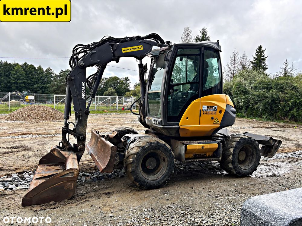 Mecalac 9 MWR KOPARKA KOŁOWA 2018R. MTH: 4086 | MECALAC 11 KOMATSU PW 98 TEREREX TW 95 110 WACKER NEUSON 100 YANMAR - 15