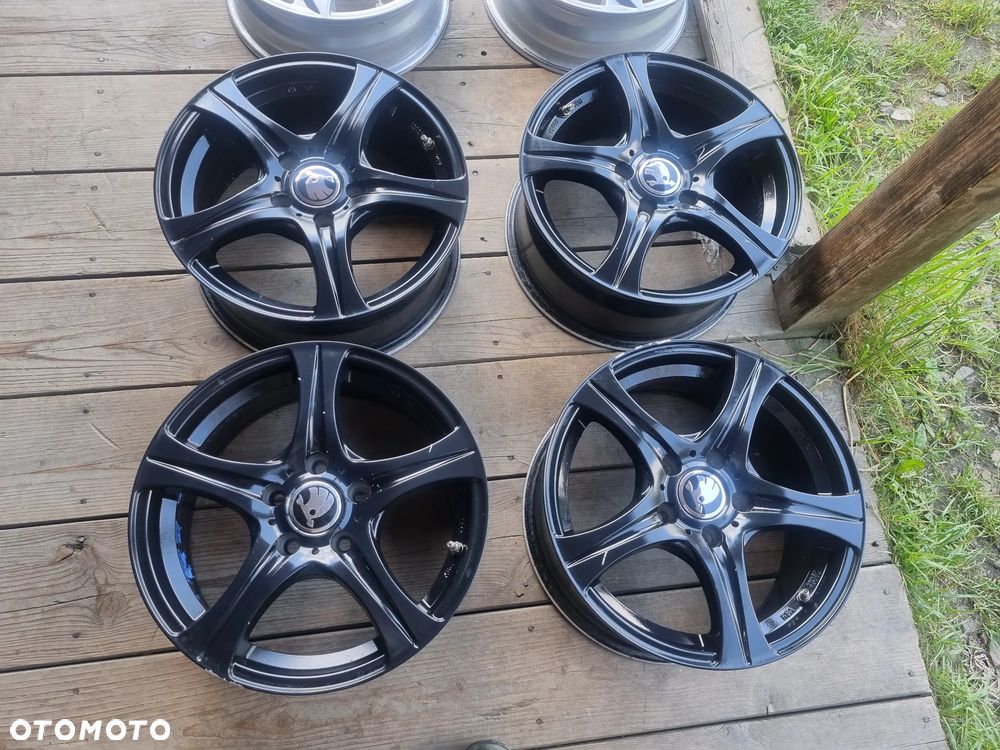 SKODA OCTAVIA,VW PASSAT,GOLF 8,SEAT LEON ,AUDI A4 7X16 ET38 5x112 bdb stan - 1