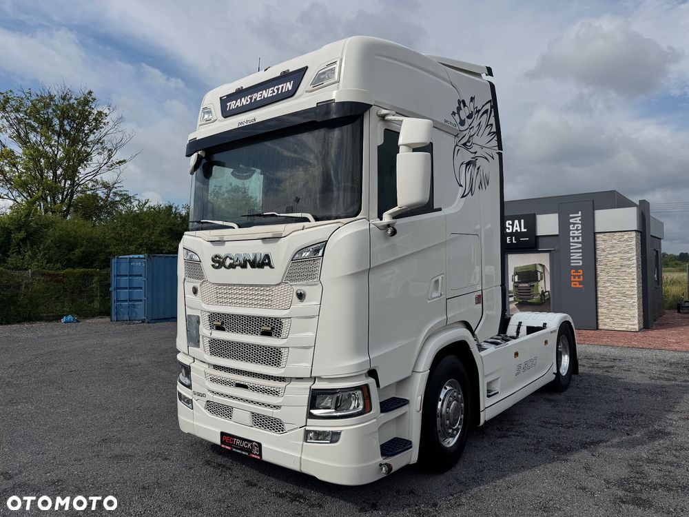 Scania S500 / Automat / Retarder / Klima / Navi / Led / P + T poduszki / Super Stan / z Francji - 1