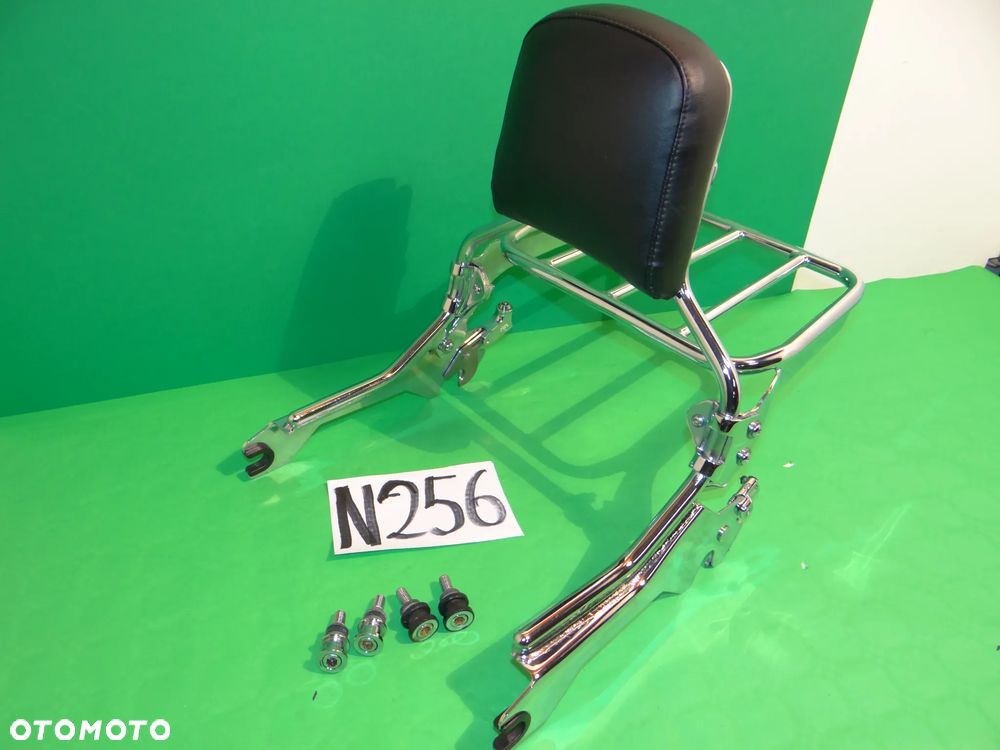 N256 HARLEY DAVIDSON FAT BOY BREAKOUT OPARCIE PASAŻERA+BAGERZNIK  SZYBKI MONTAŻ FLFB FLBFS FAT BOY 114 M8 pasuje do modeli z lat 18 - 2O24 CENA ZA KOMPLET - 2