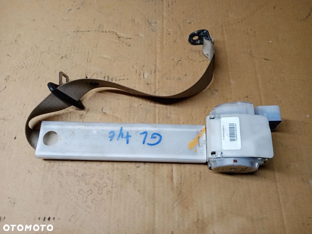 Pas bezpieczeństwa tył tylny Mercedes GL X166 W166 A1668600486 - 1