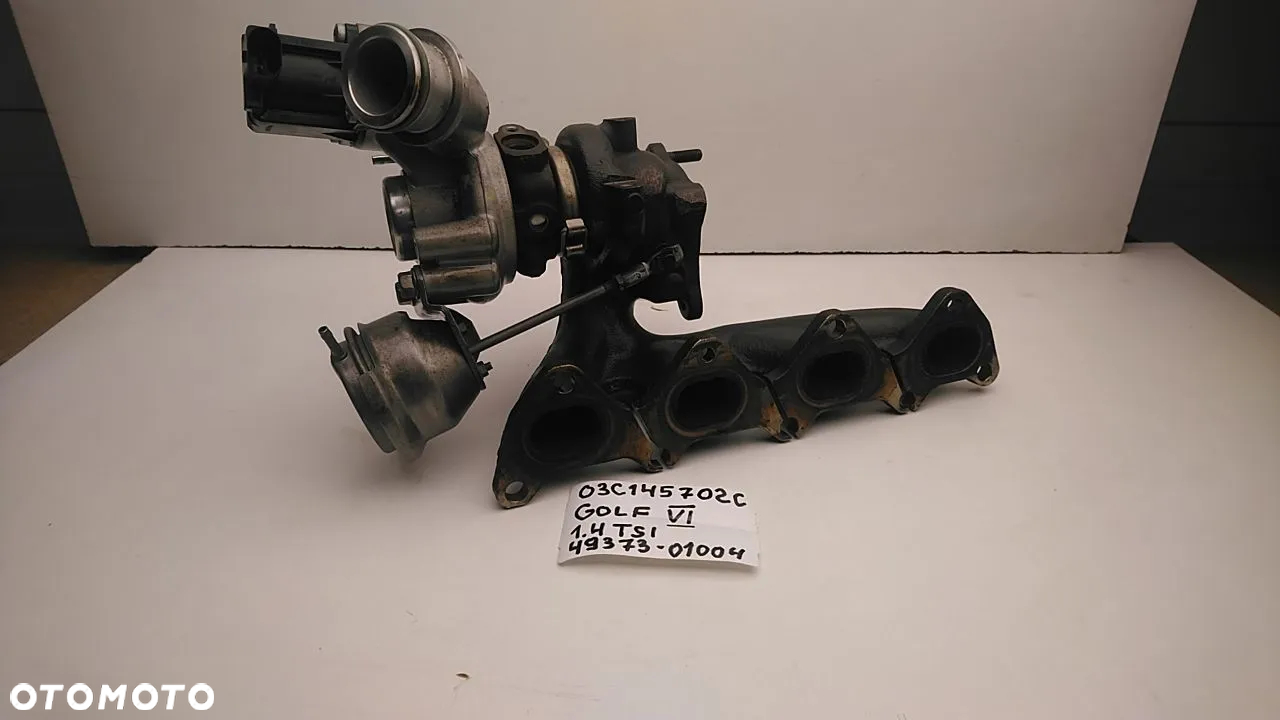 TURBOSPRĘŻARKA 1.4 TSI 122KM 125KM CAX 03C145702C / 49373-01004 - 5