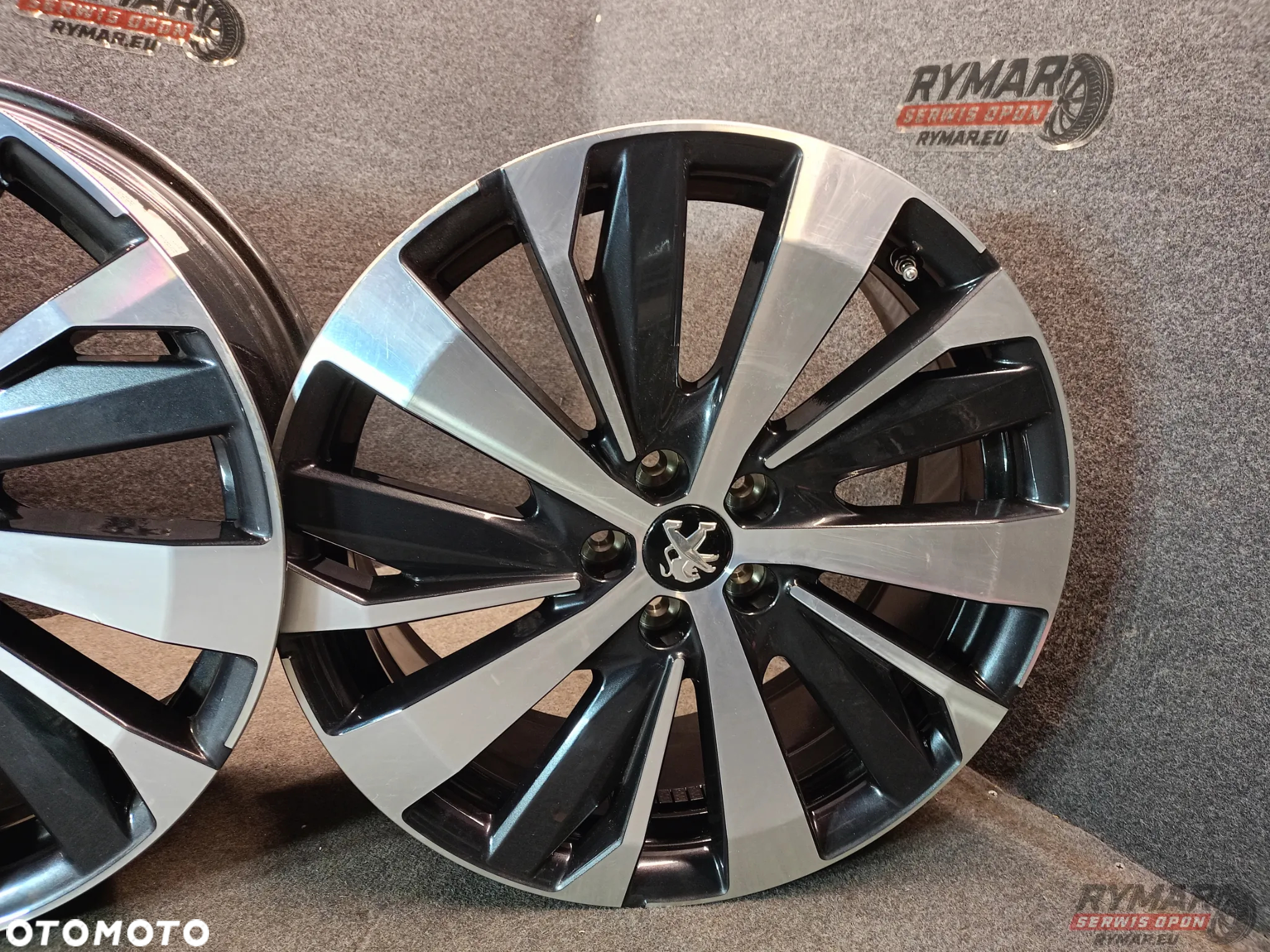 ŚLĄSK ALUFELGI 7.5X19" 5X108 ET42 OE PEUGEOT CITROEN ORYGINAŁ KOMPLET - 5