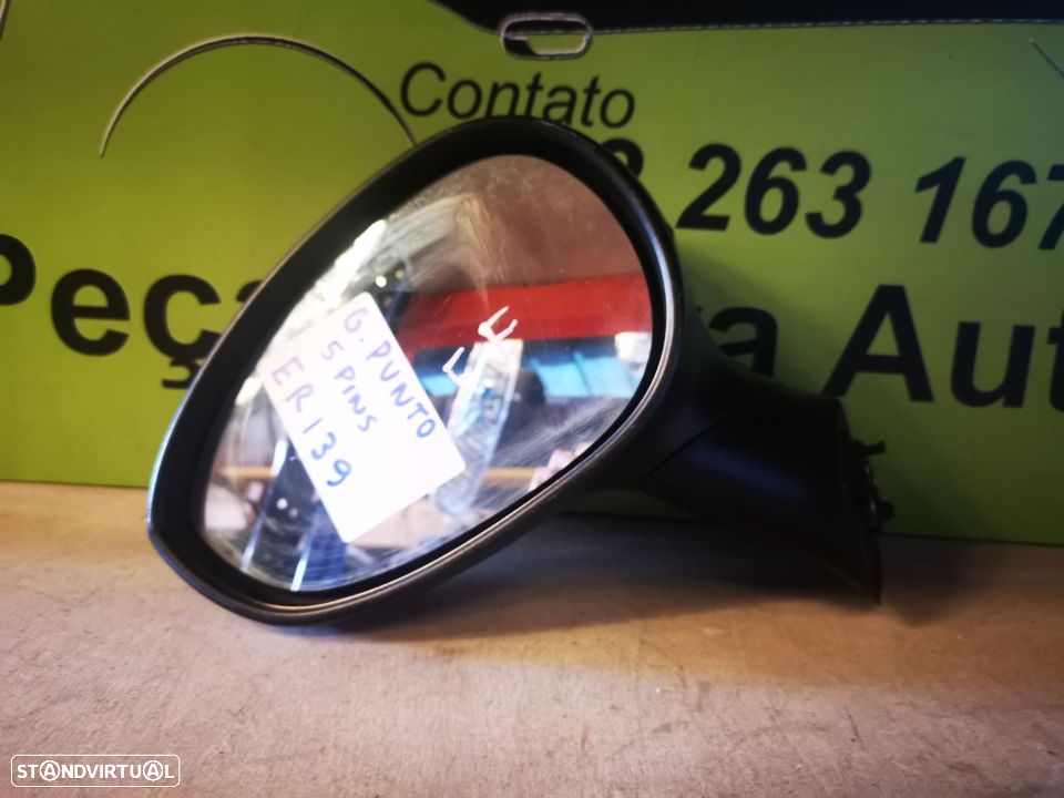 FIAT GRANDE PUNTO RETROVISOR ESQUERDO - ER139 - 5