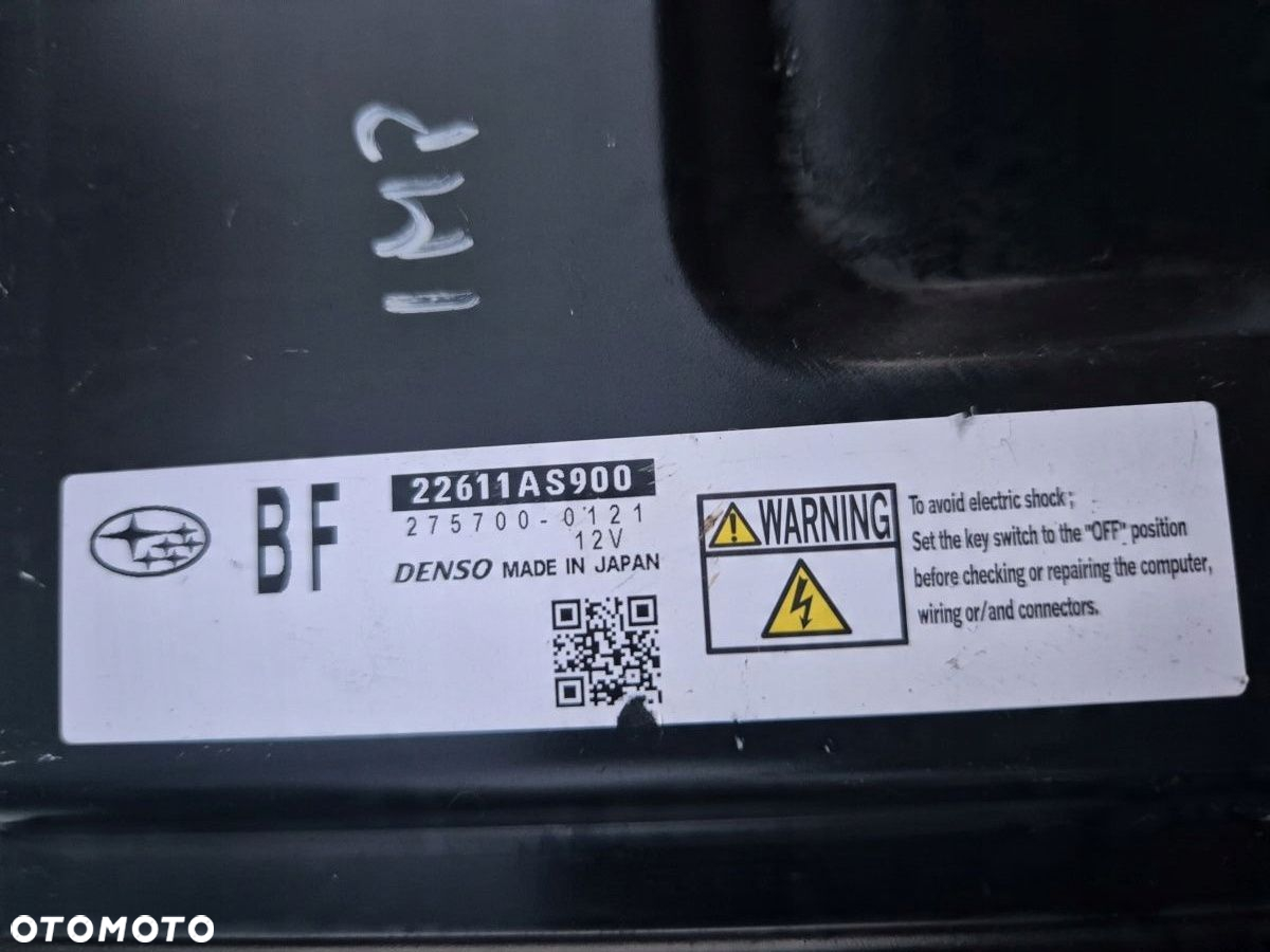 SUBARU IMPREZA III GH 2.0 STEROWNIK SILNIKA KOMPUTER 22611AS900 275700-0121 - 2