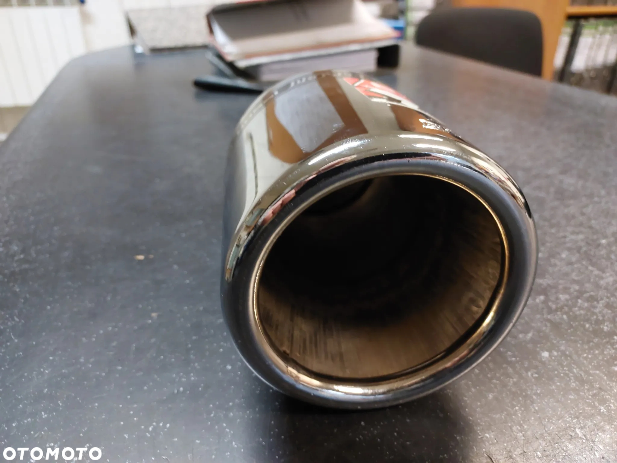 KOŃCÓWKA OZDOBNA CHROMOWANA Brosspeed 113 mm - 5