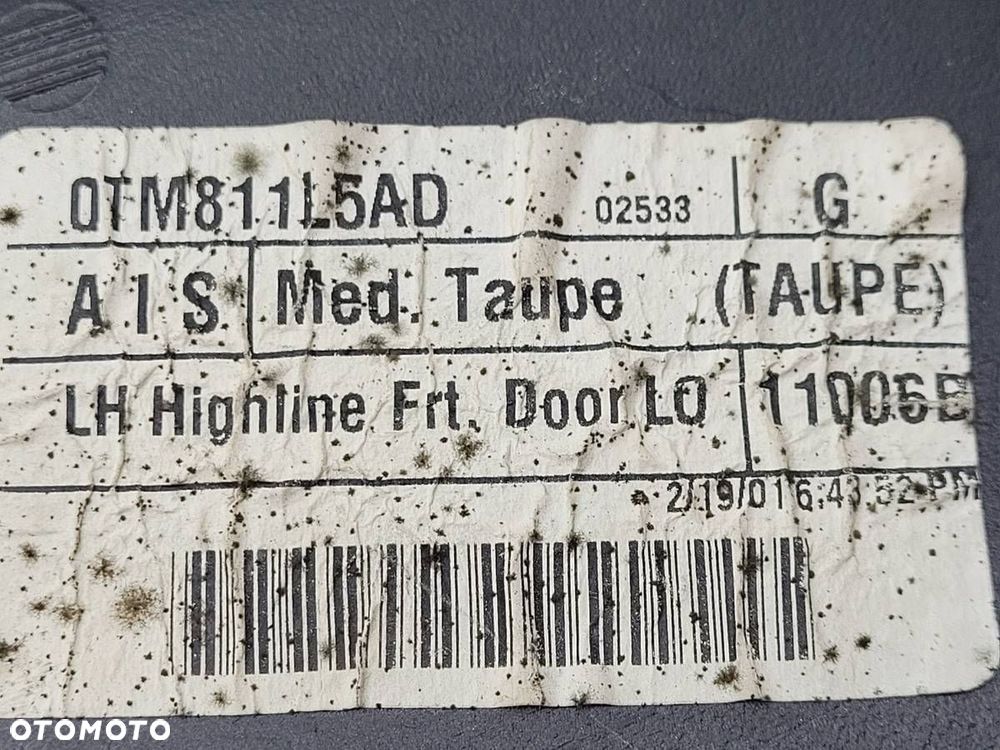 BOCZEK DRZWI PRZÓD LEWY DODGE CARAVAN IV 2001 EUROPA BEŻ - 9