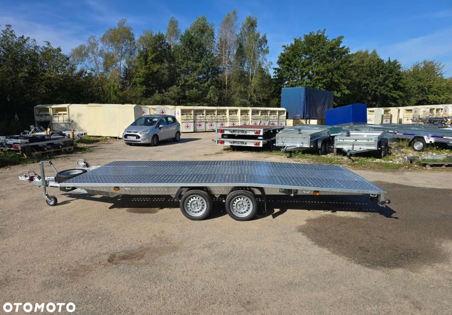 Niewiadów Laweta dwuosiowa Niewiadów (Boro) Jupiter NM 500 x 210 cm wypełnienie ALU DMC 3000 kg - 5