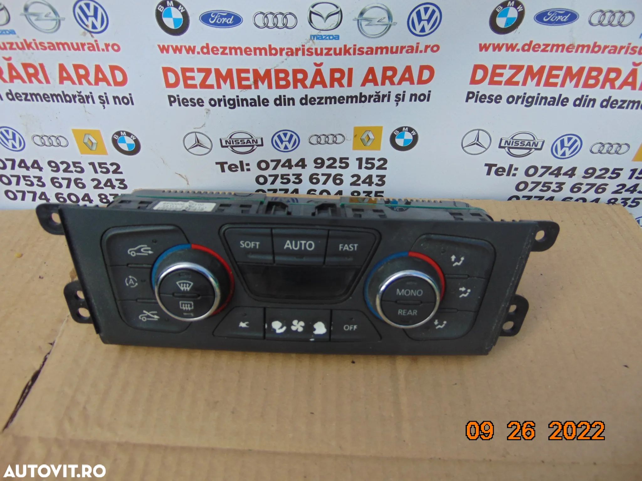 Climatronic Renault Latitude modul panou ac clima renault latitude dezmembrez - 1