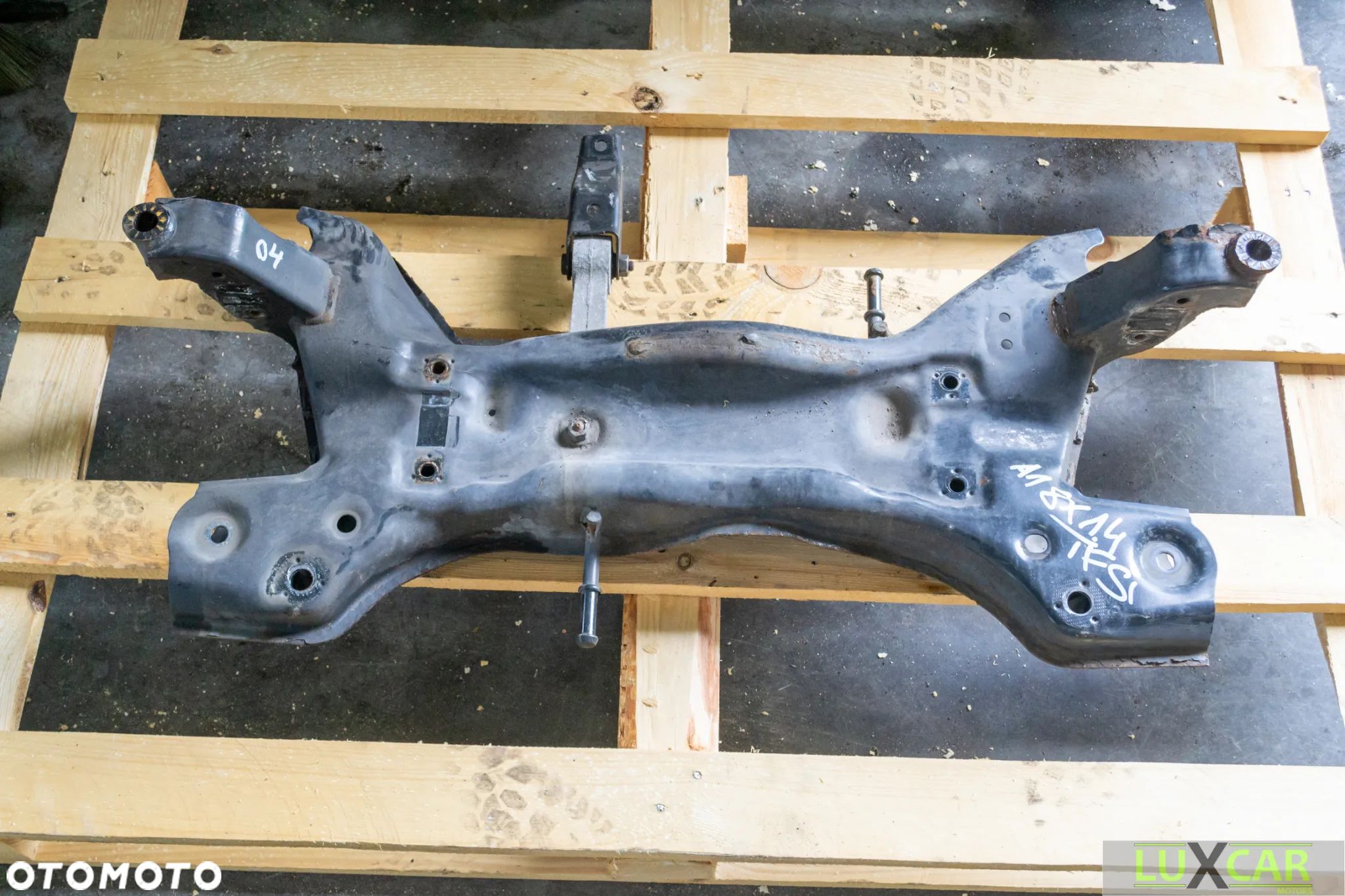 AUDI A1 8X 1.4 TFSI WÓZEK PRZÓD SANKI BELKA SILNIKA GORLICE 04 - 1