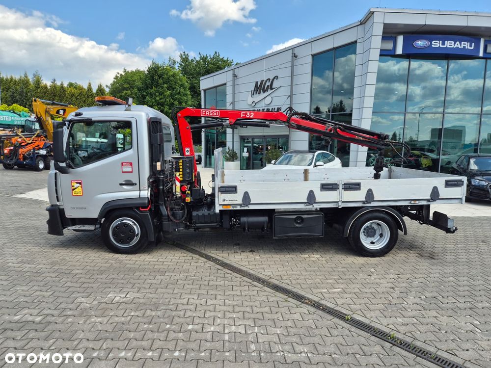 Renault D 7.5 180 / SKRZYNIA / HDS FASSI F32 / NISKI PRZEBIEG / BEZWYPADKOWY / OKLEJONY / AUTOMAT / CHWYTAK / SERWISOWANY / UNIKAT / EURO 6 - 12