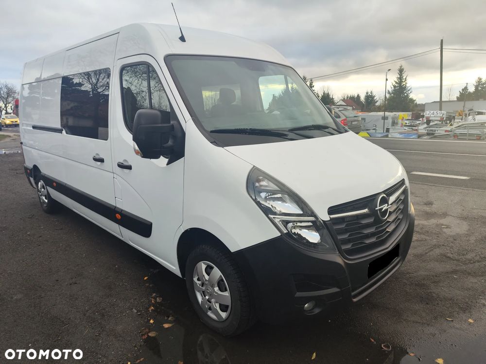 Opel Movano  brygadówka 7 osób klima nawigacja hak tempomat ledy - 2