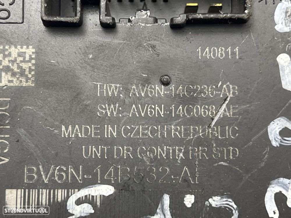 Modulo Confort  Usado FORD FOCUS III 1.6 TDCi BV6N14B532AF BV6N-14B532-AF - 4