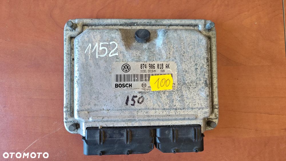 KOMPUTER STEROWNIK SILNIKA 074906018AK VW TRANSPORTER T4 2.5 TDI - 4
