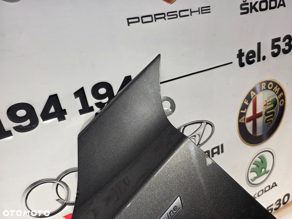 FORD FOCUS MK4 IV 18- ŁADNY LEWY BŁOTNIK PRZEDNI PRZÓD KOLOR SZARY METALIK NR JX7B-A16016AD NR AUKCJI BŁ329 - 10