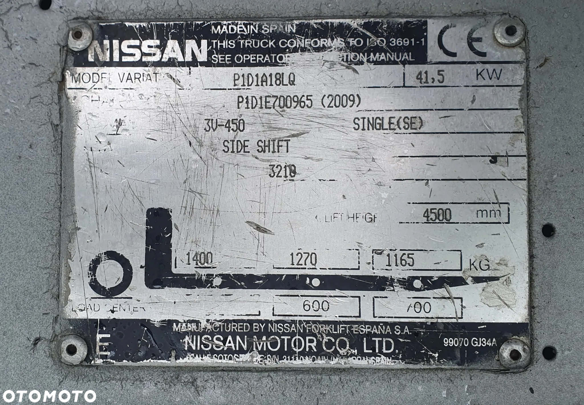 Nissan P1D1A18LQ - 11