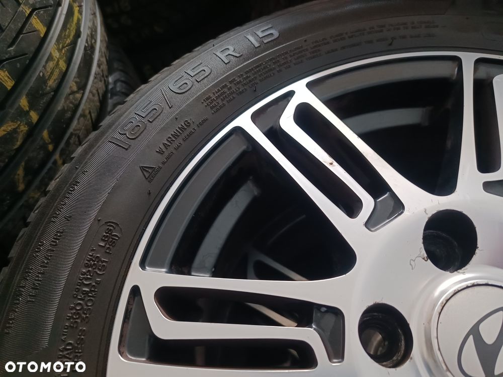 5x114,3 Felgi Aluminiowe Alufelgi 15 Koła Letnie Lato MAZDA 5 6 3 MPV KIA VENGA CEED I SOUL HYUNDAI Elantra IX20 I30 I 4,5mm Legnica ALU-RAD 195/65 - 4