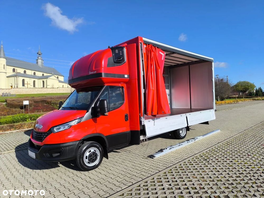 Iveco Daily 50C18 Plandeka, 12 Palet, Sypialnia, Firana+Drzwi z tyłu. - 10