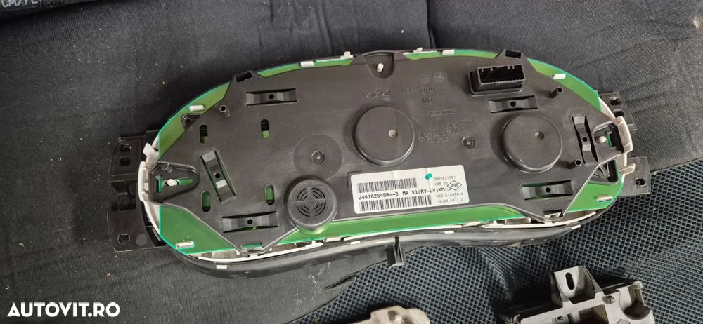 Kit pornire / calculator ECU ceas bord contact + cheie calc confort  Dacia Dokker 1.5 dci diesel E5 - 7