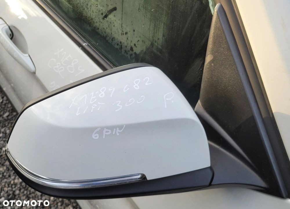 LUSTERKO PRAWE BMW X1 E84 300 ALPINWEISS 6 PIN LIFT ANGIELSKIE C82 - 1