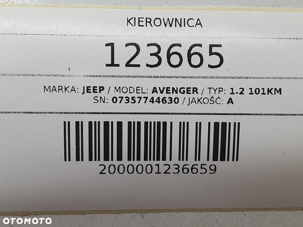 KIEROWNICA SKÓRA MULTIFUNKCJA JEEP AVENGER 07357744630 - 14