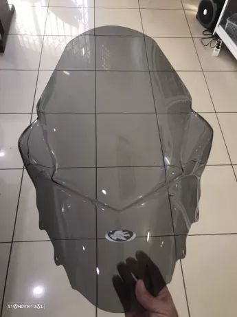 Vidro alto para honda pcx transparente - viseira briseira pára-brisa 125 - 1