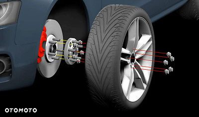 DYSTANSE ADAPTERY do kół felg Fiat Seicento Cinquecento Coupe Fremont - 9