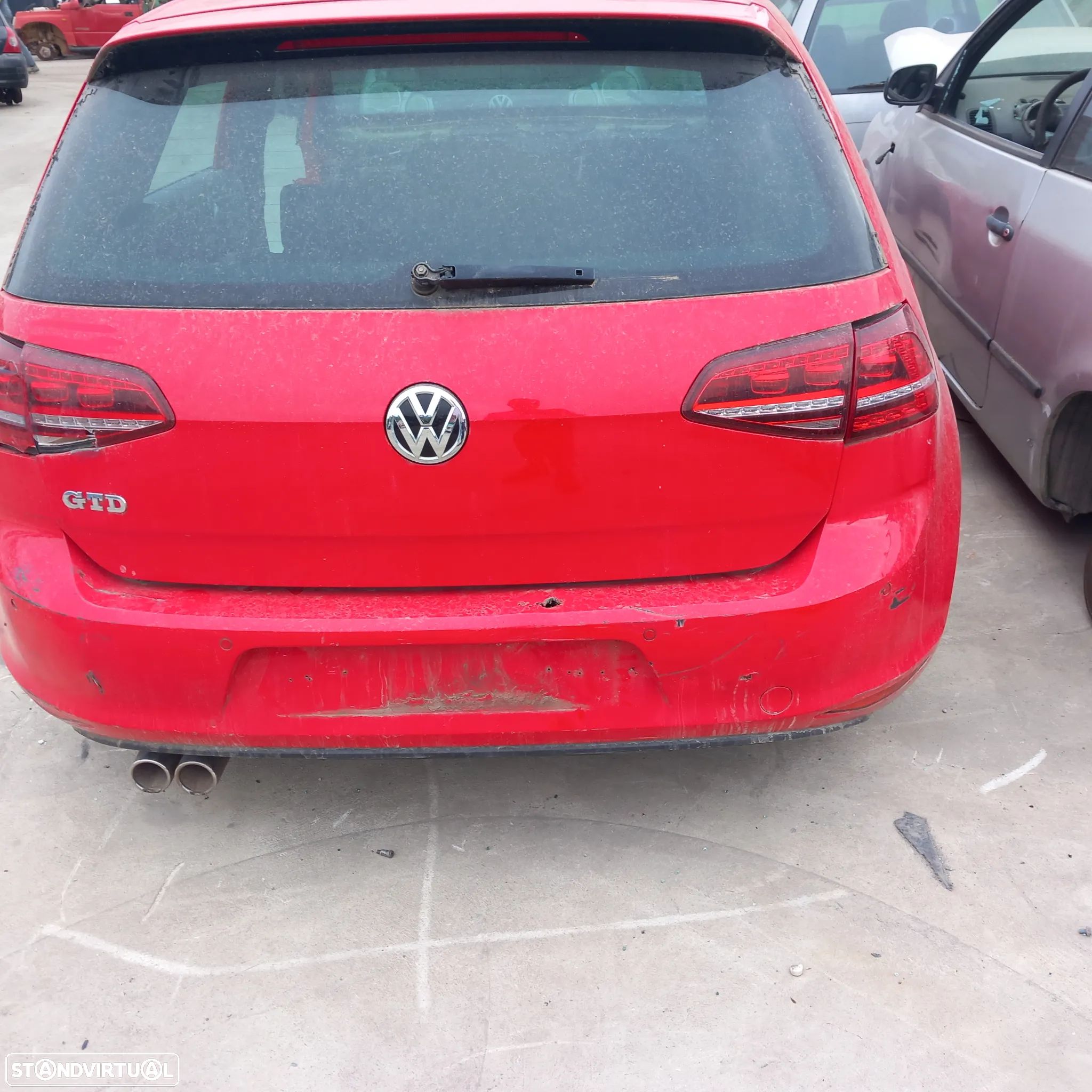 Traseira vw golf 7 e portas - 1