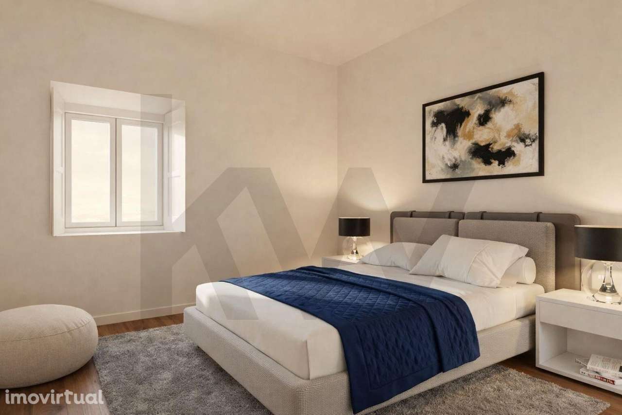 Exclusivo T2 inserido num edifício de charme com apenas 3 frações - Grande imagem: 4/11