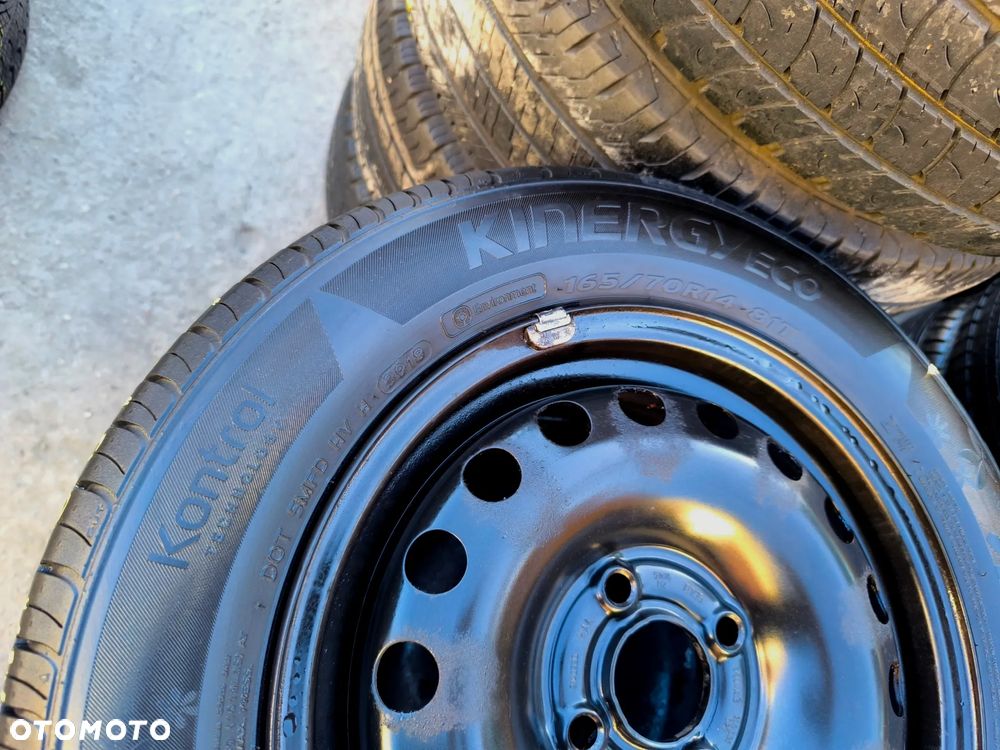 165/70R14 81T Opony Letnie Lato HANKOOK Kinergy Eco 7mm Legnica ALU-RAD jak 175/65 - 11