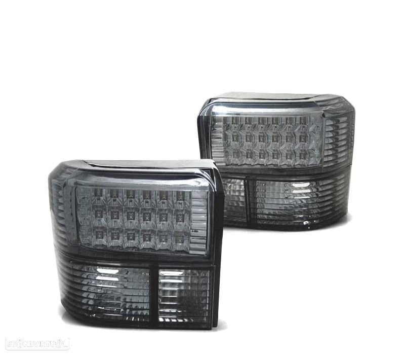 FAROLINS TRASEIROS LED VOLKSWAGEN VW T4 90-03 FUMADOS ESCURECIDOS - 2