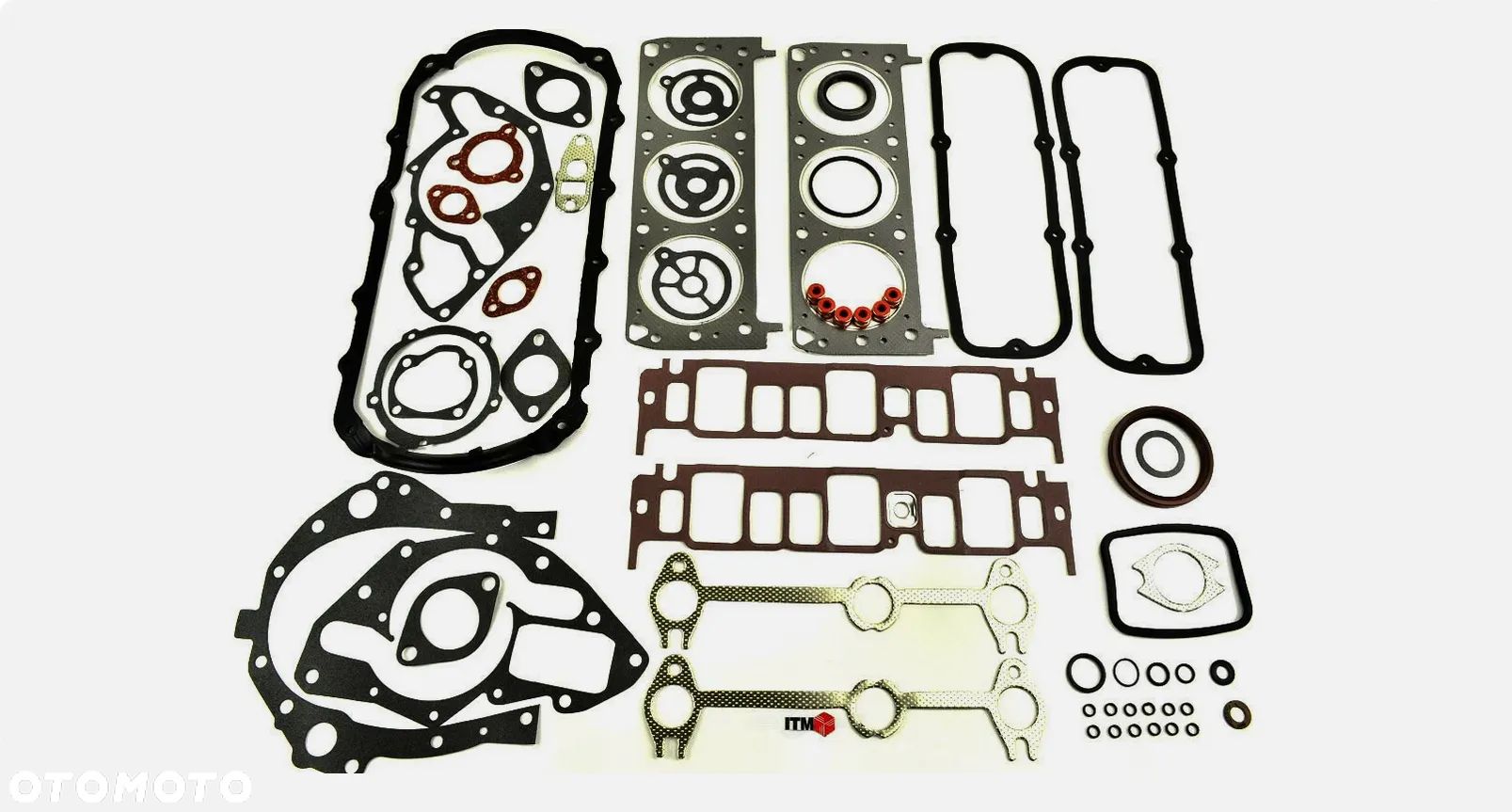 KOMPLET USZCZELEK SILNIKA USZCZELKI USZCZELKA POD GLOWICE GLOWICY KOLEKTORA SSACEGO WYDECHOWEGO MISKI OLEJOWEJ POKRYWY ZAWOROW 2.8 3.1 V6 BUICK Century Regal Isuzu Trooper Rodeo Pickup GMC S15 Jimmy - 1