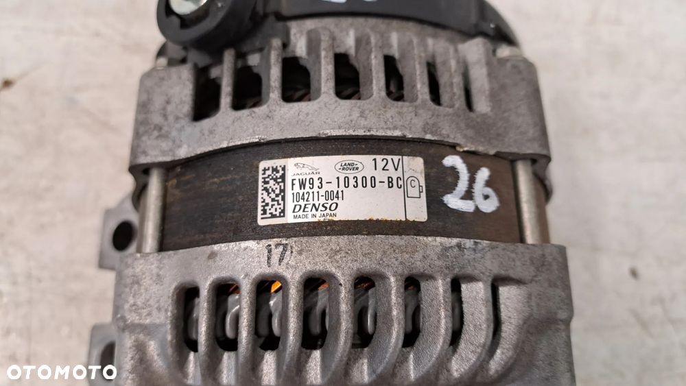 FW93-10300-BC Jaguar Land Range Rover Alternator - 2