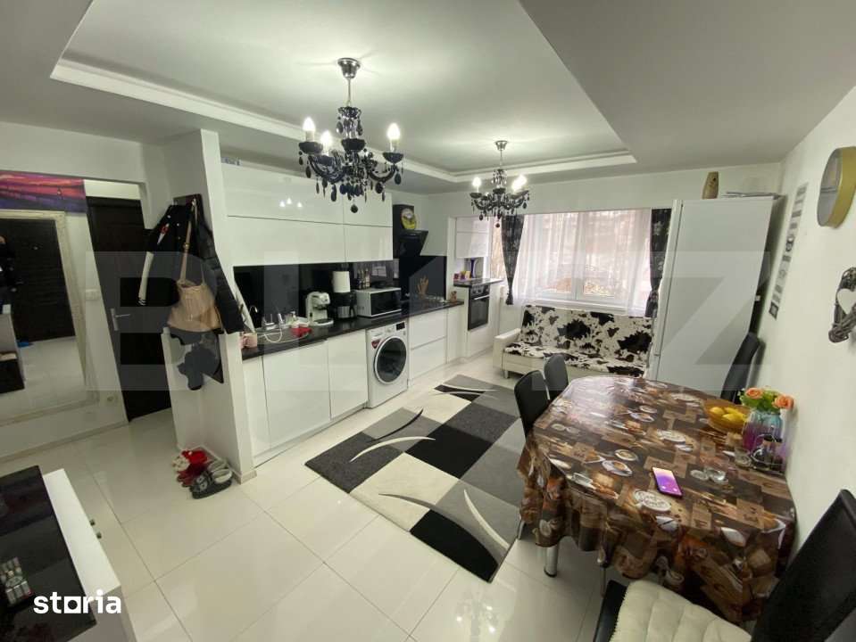 Apartament 3 camere, 55mp, parcare, mobilat si utilat, Baciu, zona pri — fotografia 1