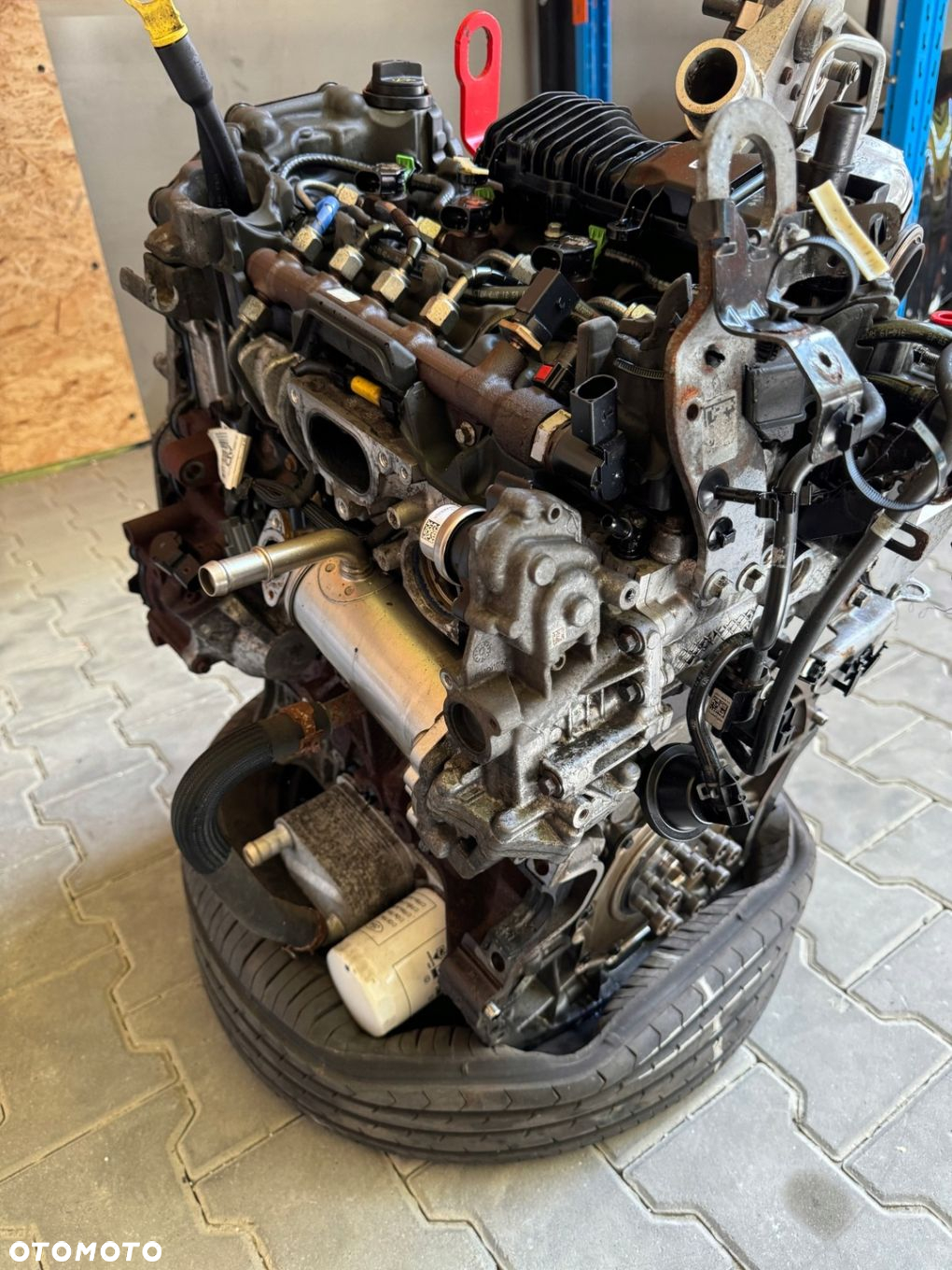 SILNIK 2,0 FORD TRANSIT LIFT euro6 BKFB 2020r słupek - 3
