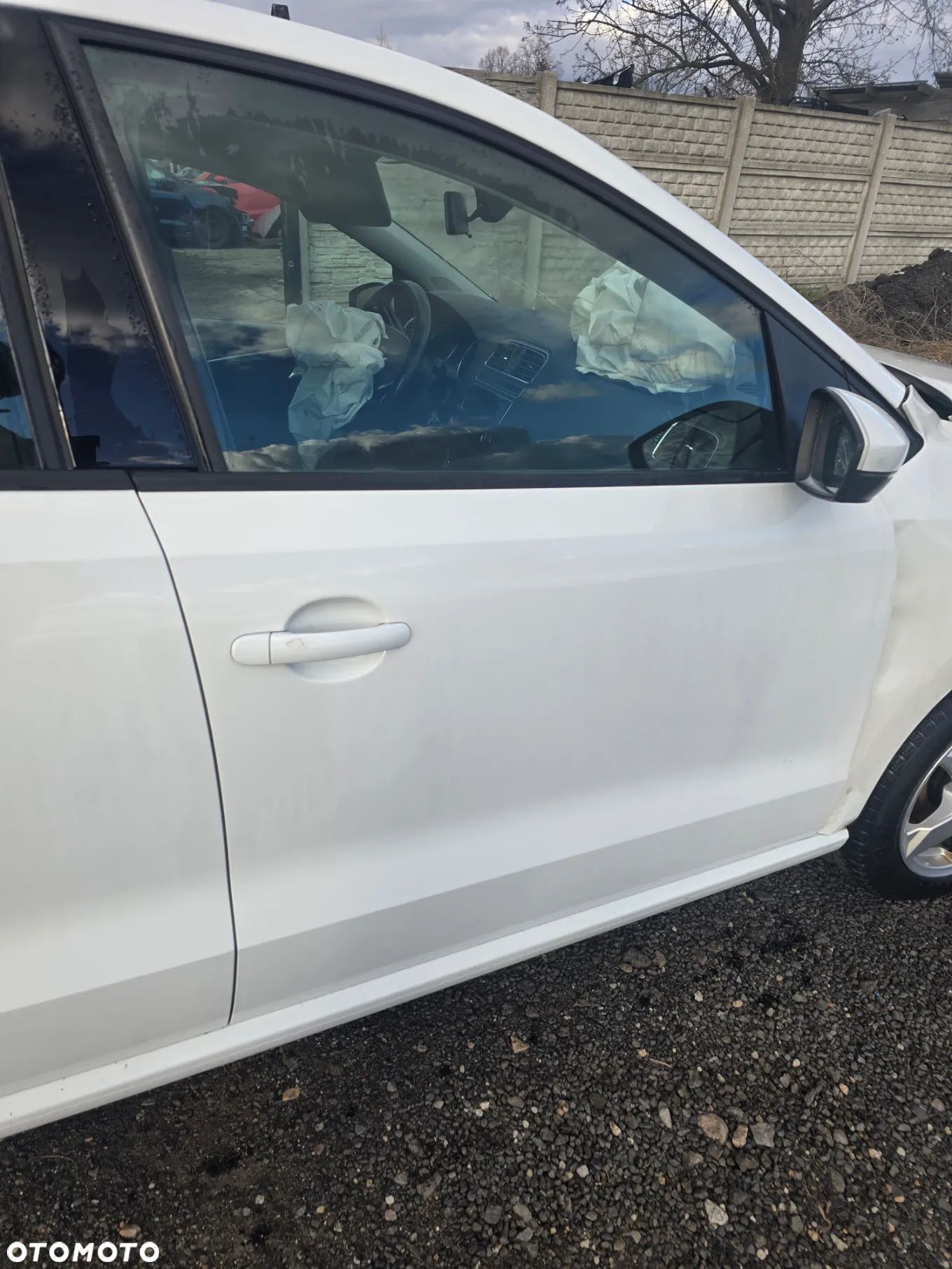 Drzwi prawy przód vw polo V 6R 6C w kolorze LC9A - 1